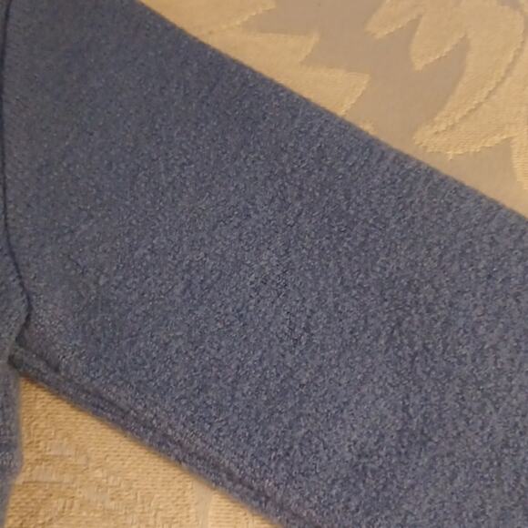 Marae Girls Blue Virgin Wool Button Front Coat. Size 6 - Picture 14 of 15